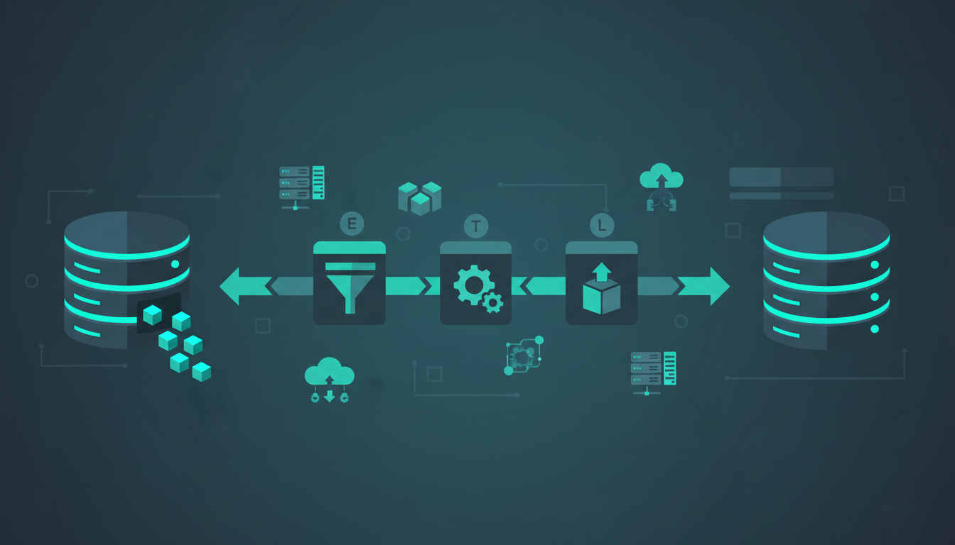 Data Migration & Engineering process workflow showing ETW Creations methodology