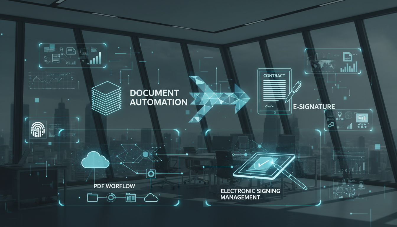 Document Automation & E-Signature service overview — ETW Creations