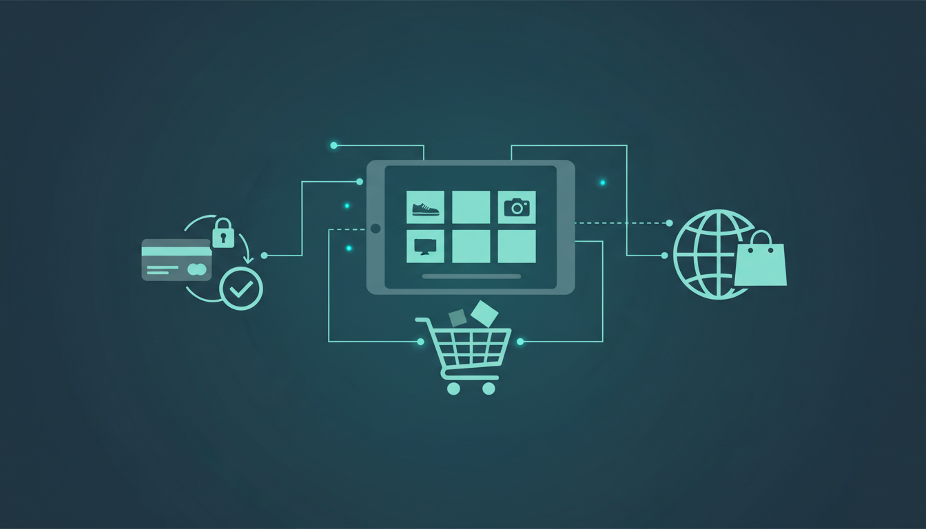 E-Commerce Solutions process workflow showing ETW Creations methodology