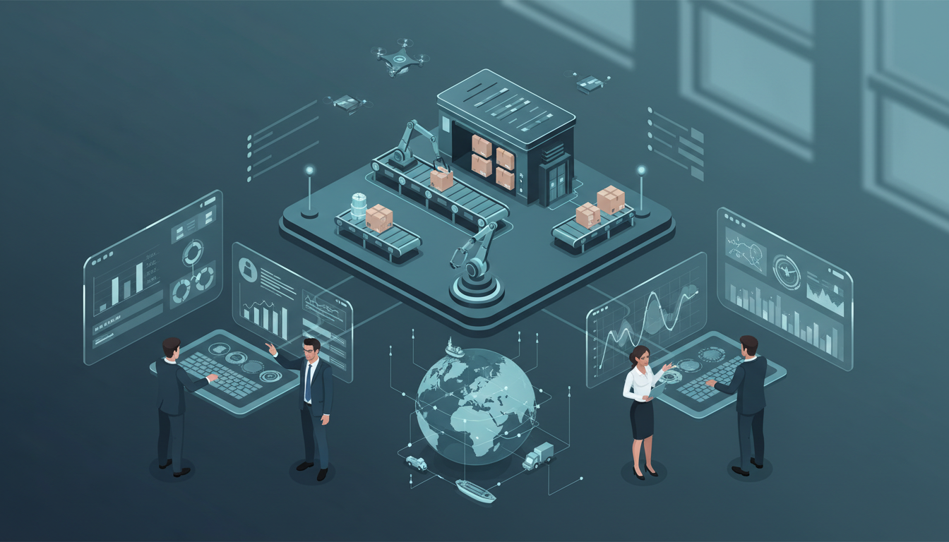 Inventory & Supply Chain process workflow showing ETW Creations methodology