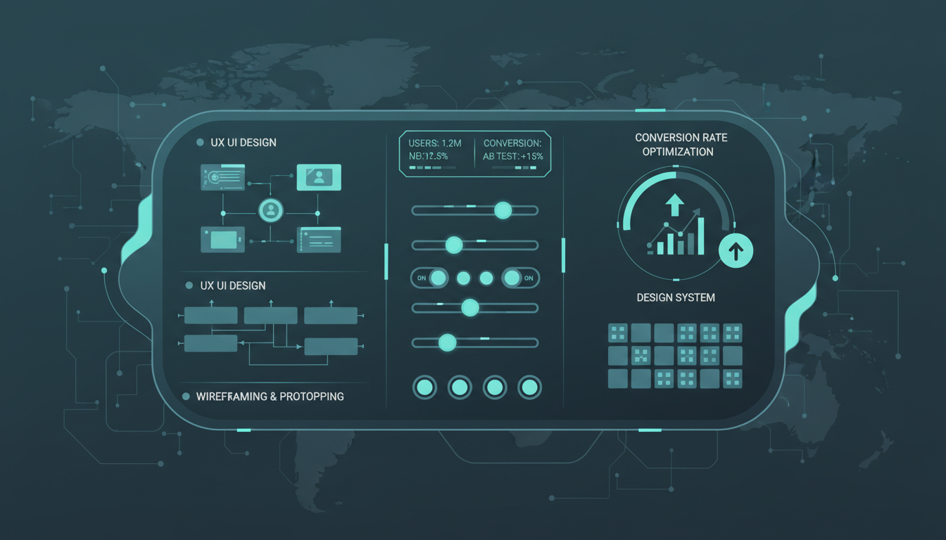 UX/UI Design & CRO service overview — ETW Creations