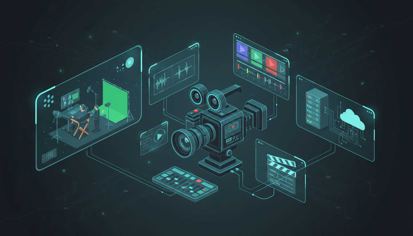 Creative & Video Production process workflow showing ETW Creations methodology
